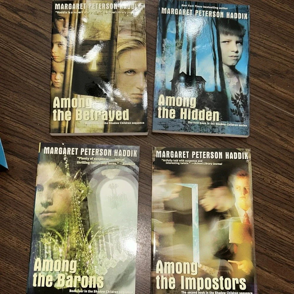 Shadow Children Series Boxed Set Books 1-4 Margaret Peterson Haddix‎